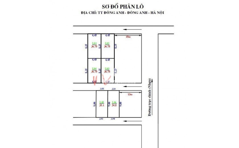 BÁN ĐẤT TỔ 24 THỊ TRẤN ĐÔNG ANH, GIÁ CÓ 2 TỶ X, CÁCH Ô TÔ 50M